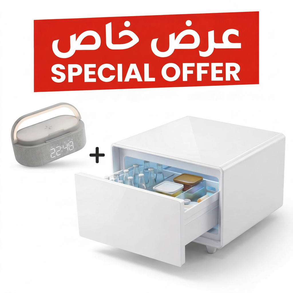 Bundle offer - Timber Smart Side Table 65L + 4 in 1 Bluetooth speaker