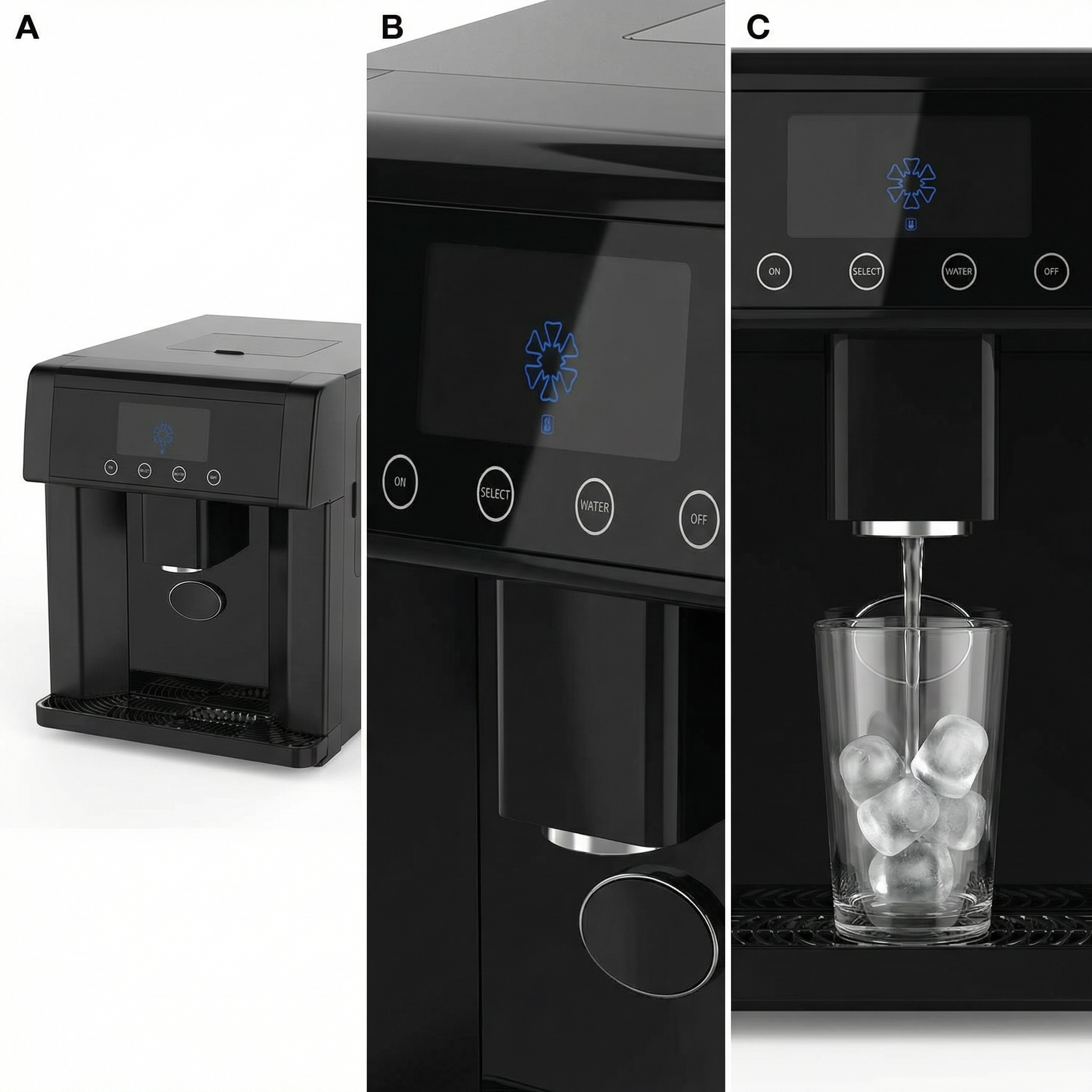 Water and Ice maker (2 in 1)