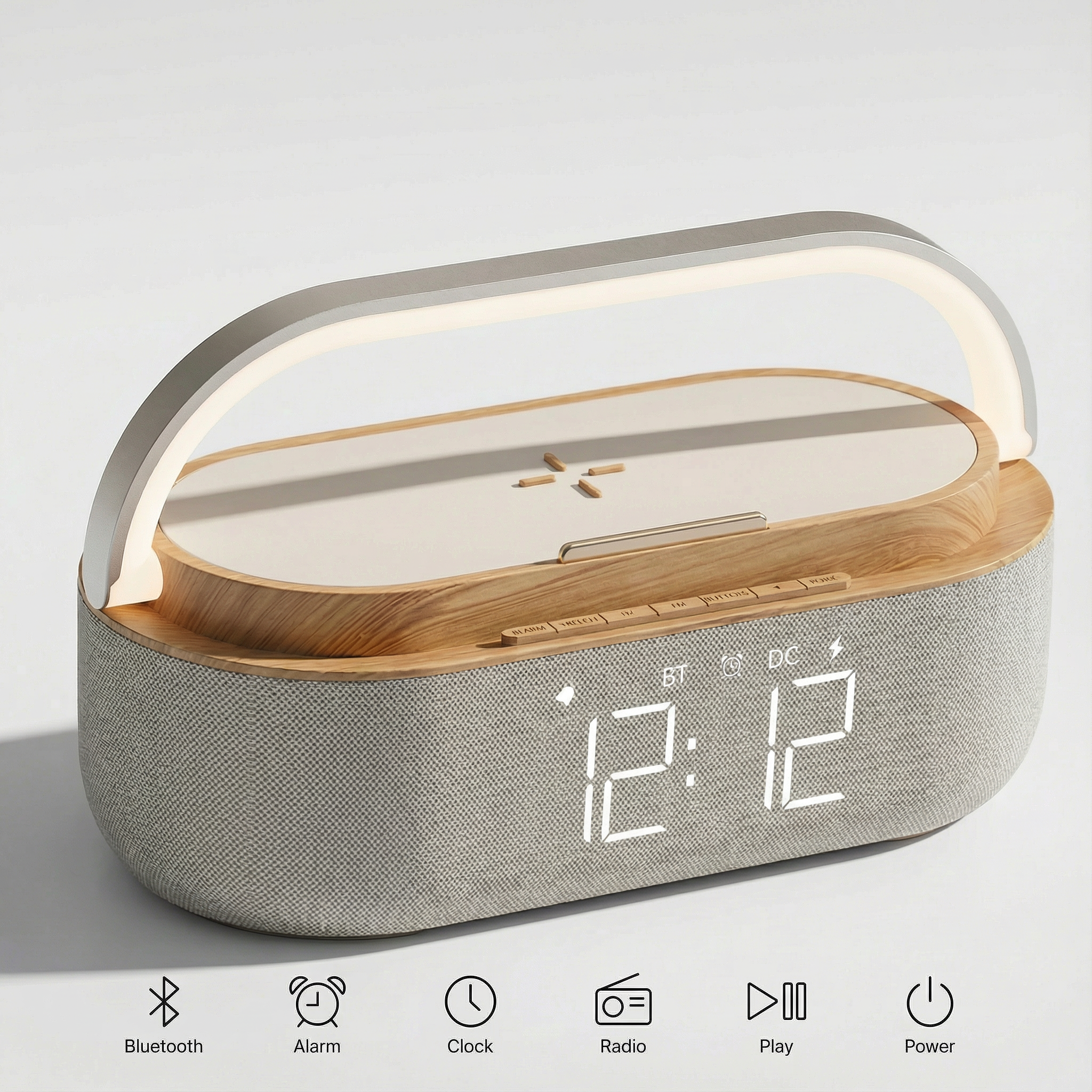 Bluetooth Speakers with Clock