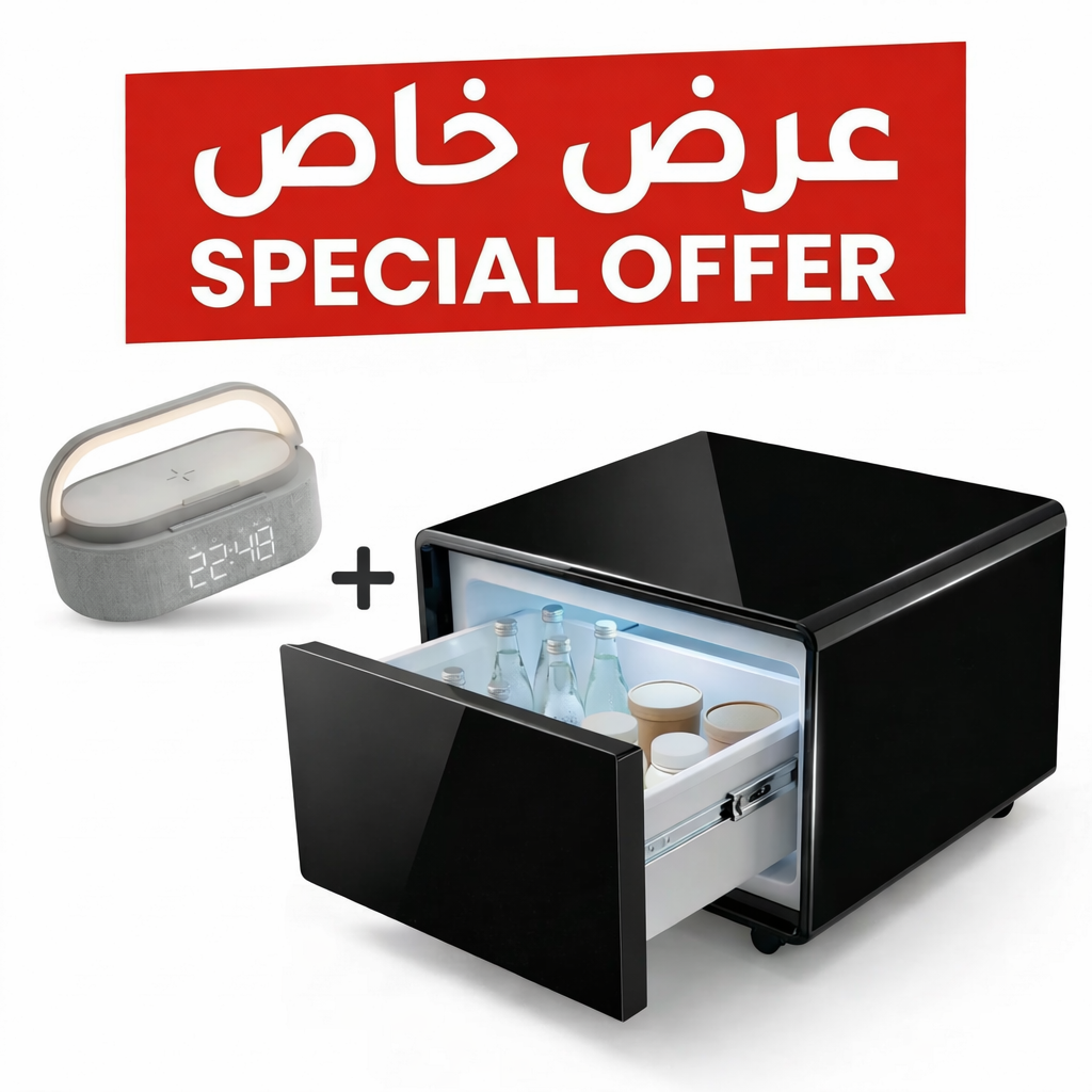 Bundle offer - Timber Smart Side Table 65L + 4 in 1 Bluetooth speaker
