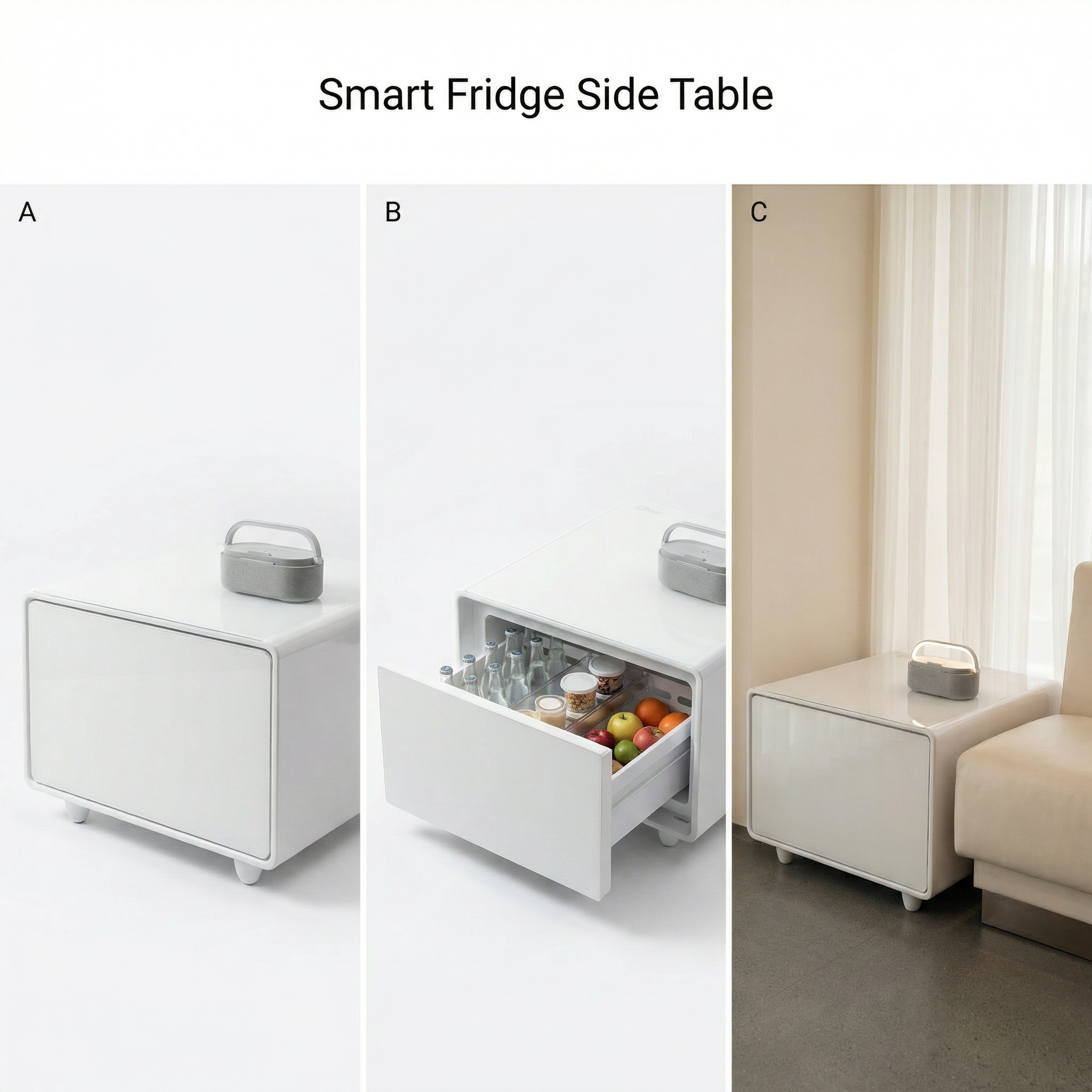 Timber Smart Side Table 65L (without speaker)