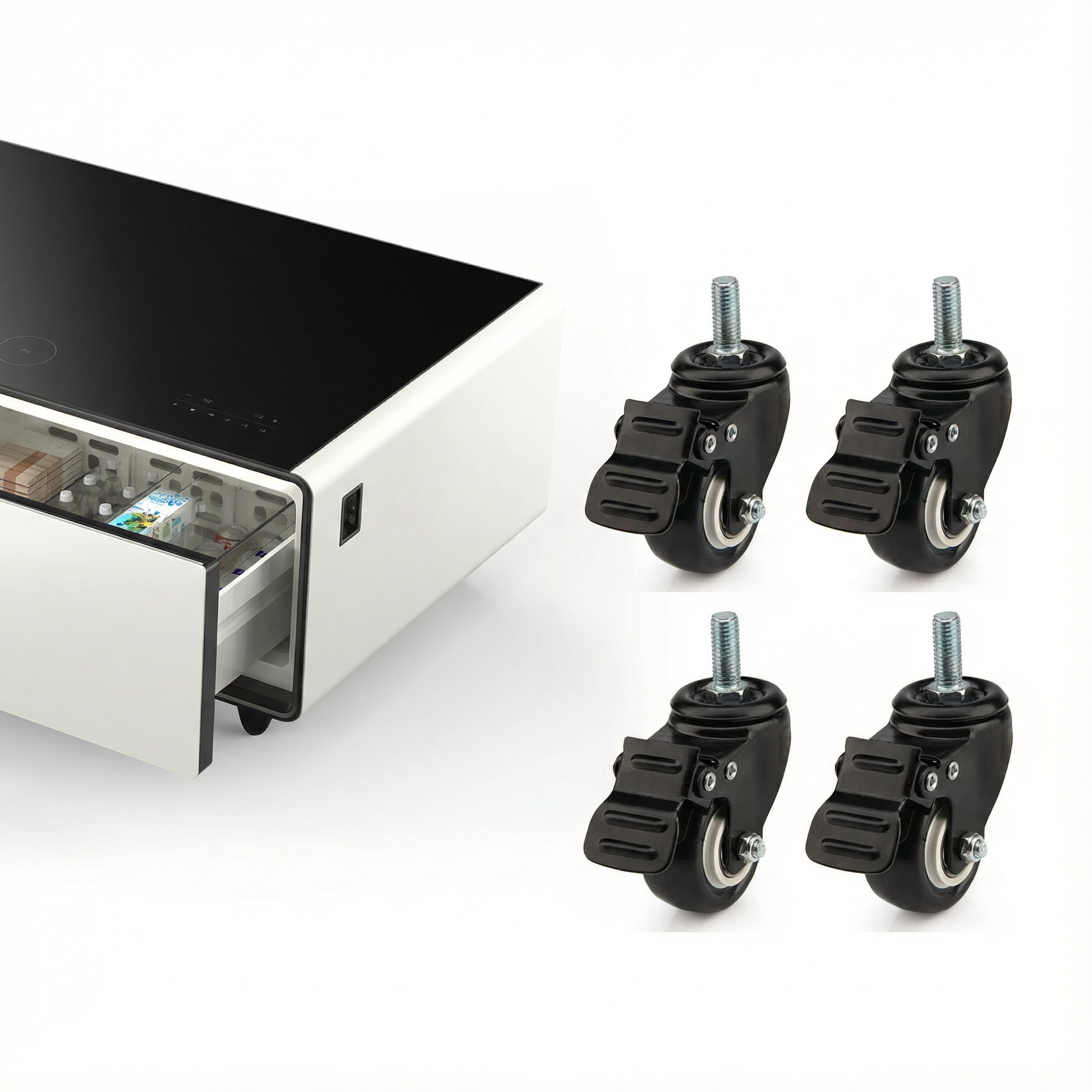 Caster Wheels for Smart Table